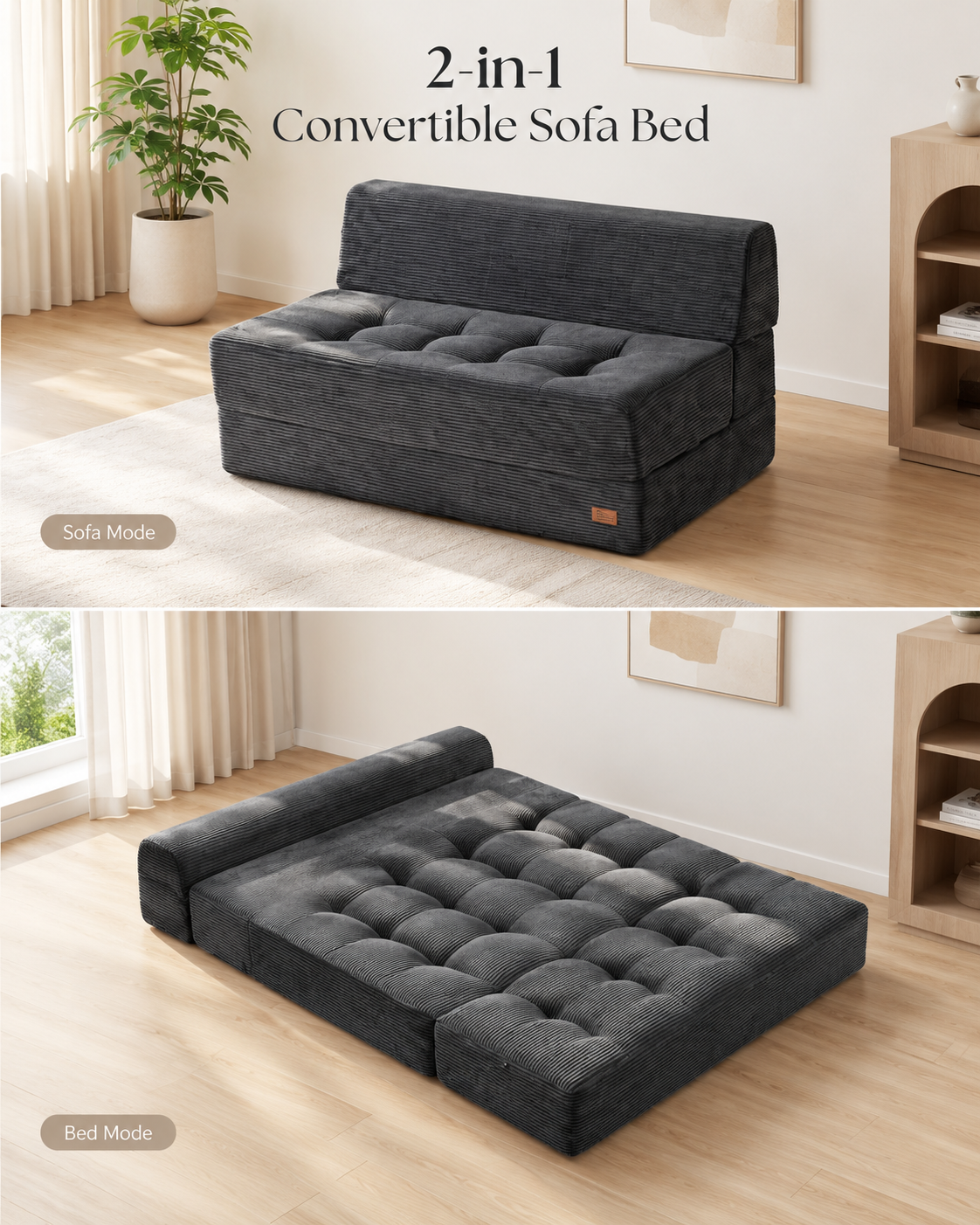 Orvanta™ 2-in-1 Bench to Bed