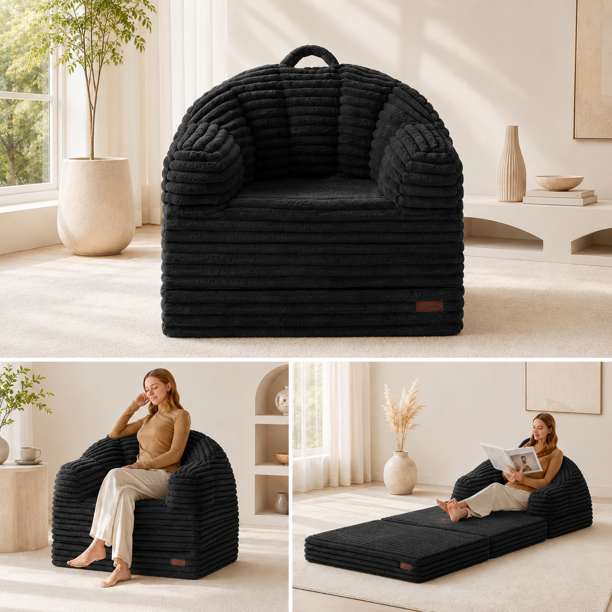 Orvanta™ Convertible Floor Sofa Bed Chair