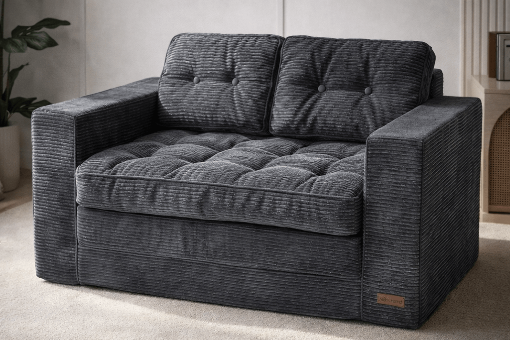 Convertible Sofa Bed – 2 - in - 1 Folding Loveseat Sleeper - Orvanta