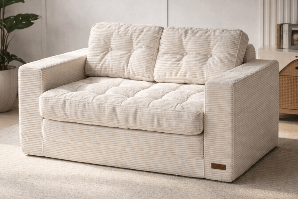Convertible Sofa Bed – 2 - in - 1 Folding Loveseat Sleeper - Orvanta