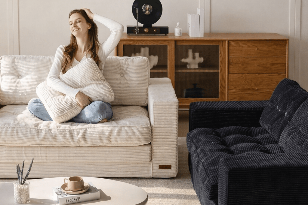Convertible Sofa Bed – 2 - in - 1 Folding Loveseat Sleeper - Orvanta