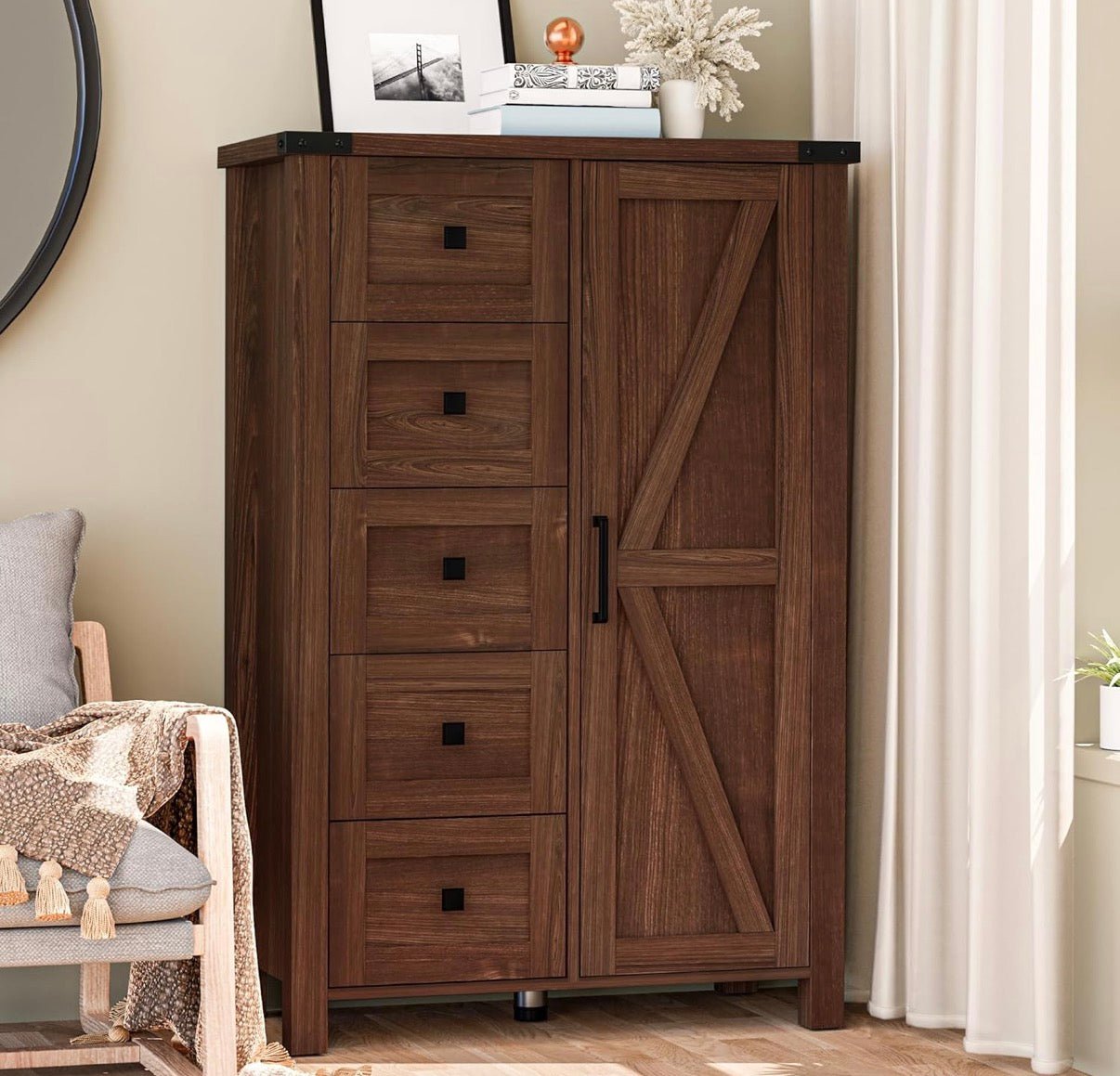 Farmhouse Tall Dresser