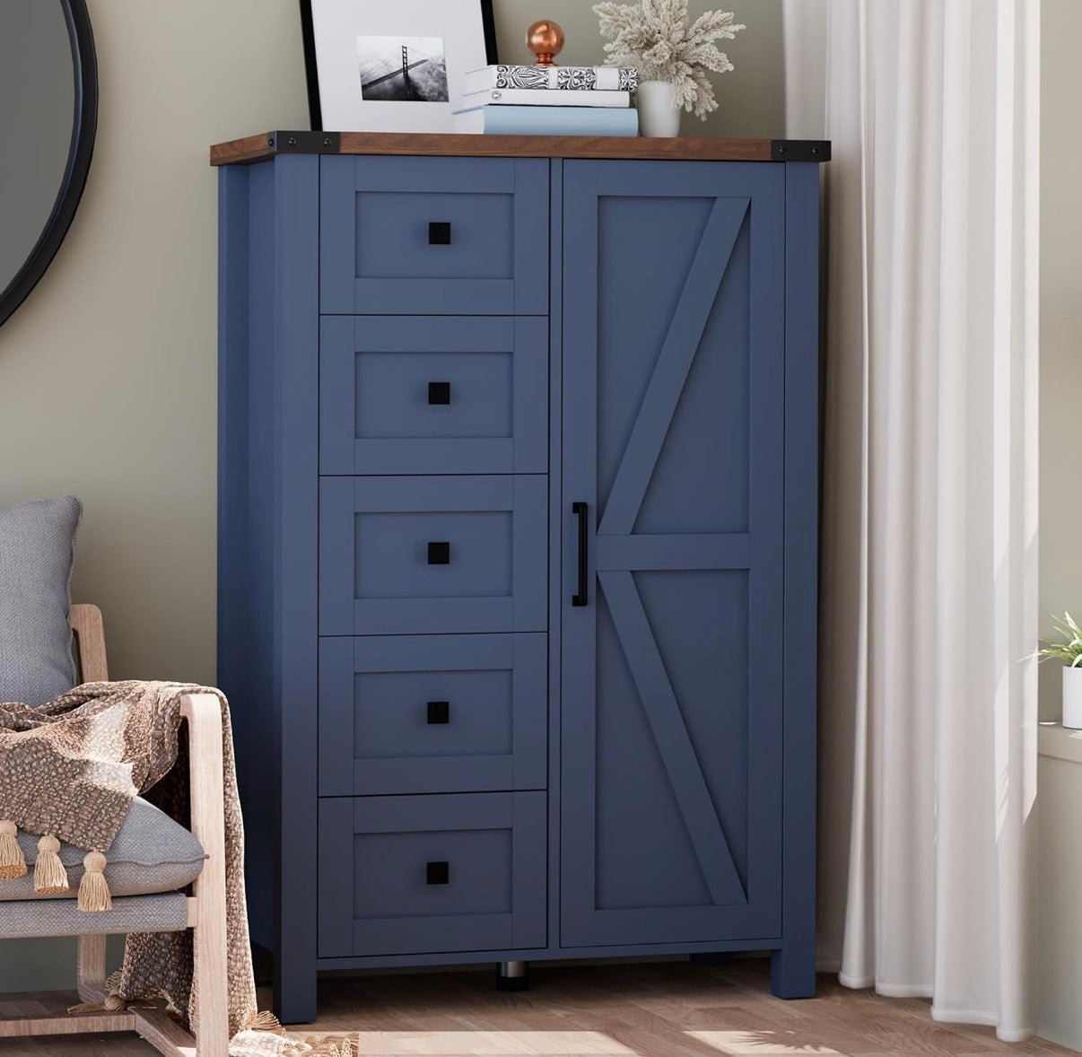 Farmhouse Tall Dresser