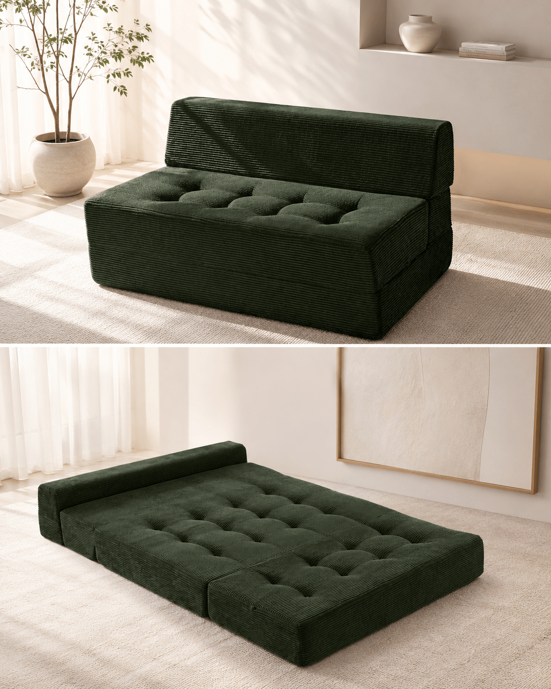 Orvanta™ 2-in-1 Bench to Bed - Orvanta