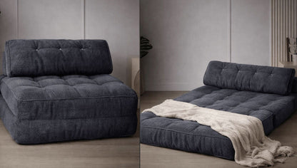 Orvanta™ 3 - in - 1 Convertible Floor Sofa Bed - Orvanta