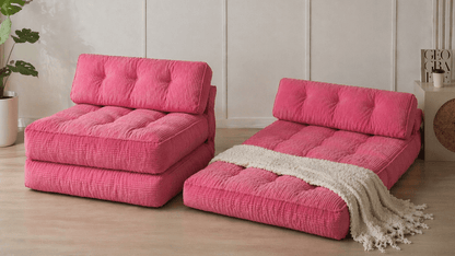 Orvanta™ 3 - in - 1 Convertible Floor Sofa Bed - Orvanta