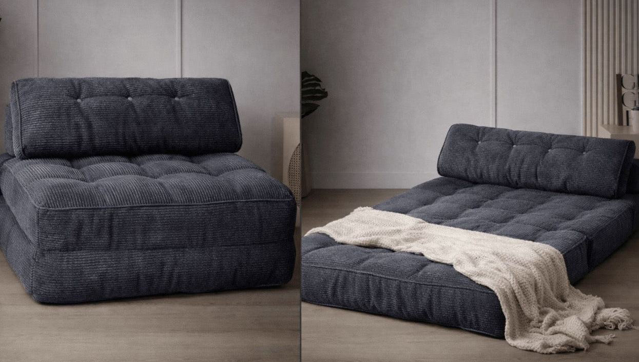 Orvanta™ 3 - in - 1 Convertible Floor Sofa Bed - Orvanta
