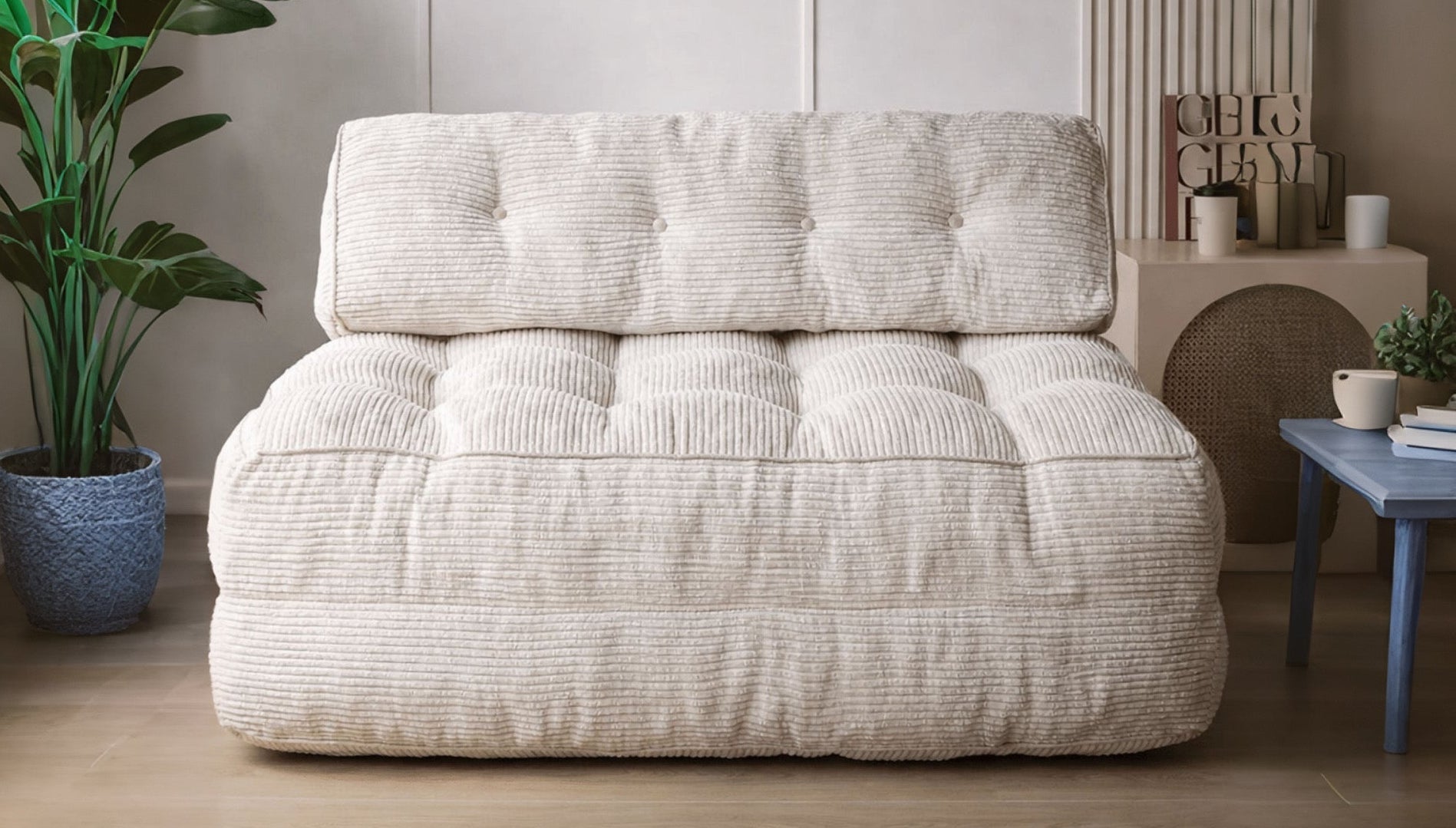 Orvanta™ 3 - in - 1 Convertible Floor Sofa Bed - Orvanta