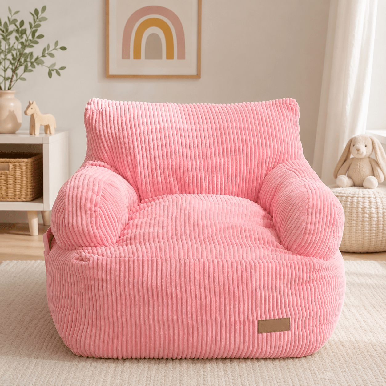 Orvanta™ Kids Bean Bag Chair with Side Pocket - Orvanta